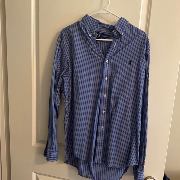 Polo Ralph Lauren Button Down T-Shirt - Picture 1 of 1